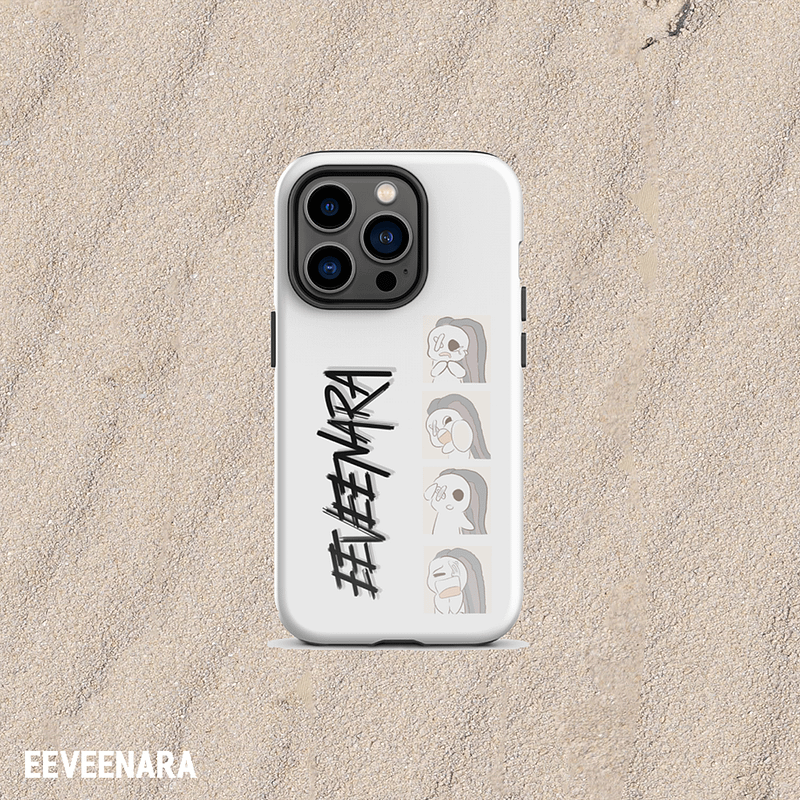 EV BUNNIES IPHONE CASE - [WHITE]
