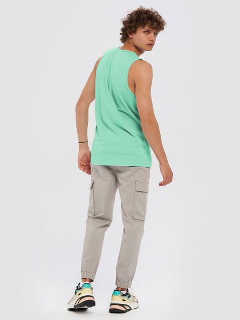 Photo showing Cotton Heritage Men's Premium Tank Top