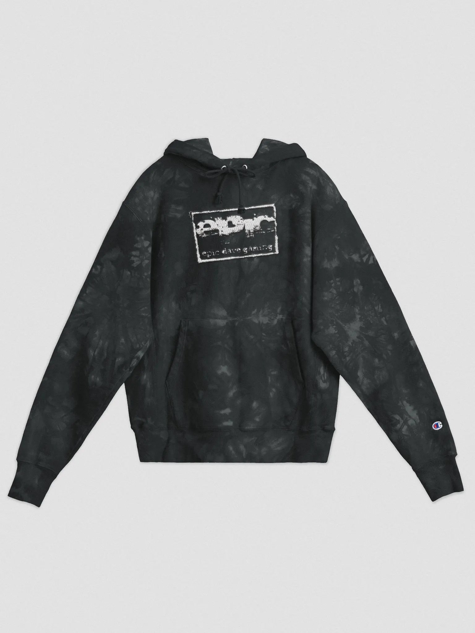 Epic World Order Tie-Dye Embroidered Hoodie product image (2)