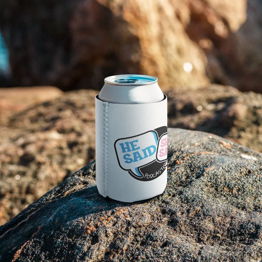 He Said, She Said Podcast Can Cooler product image (9)