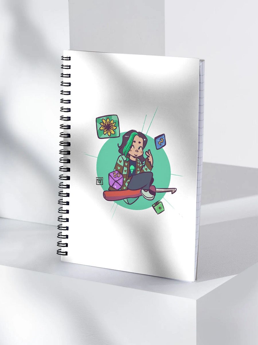 Crochetlyn Spiral Bound Notebook product image (4)