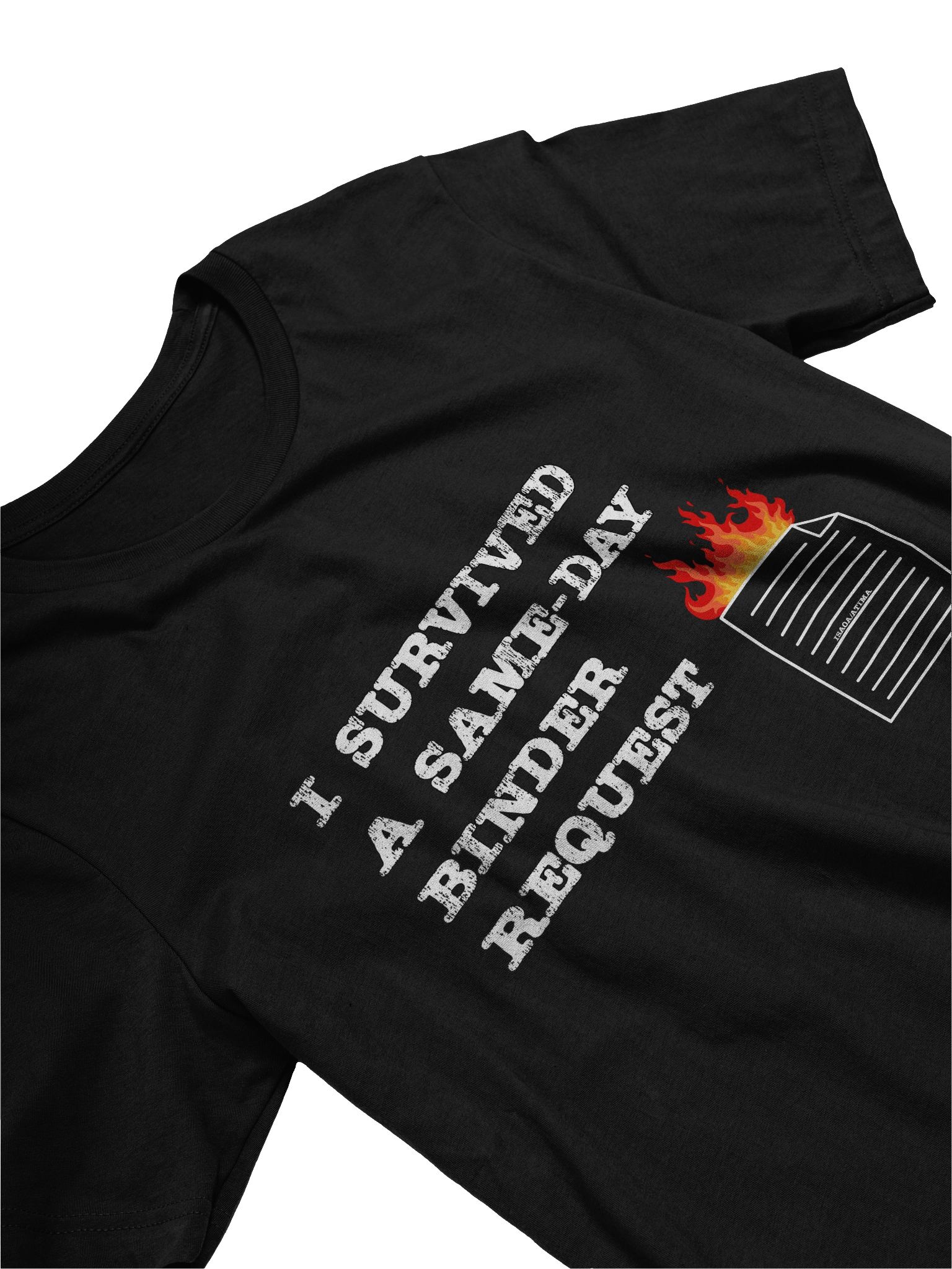 Survived Same-Day Binder T-Shirt product image (29)