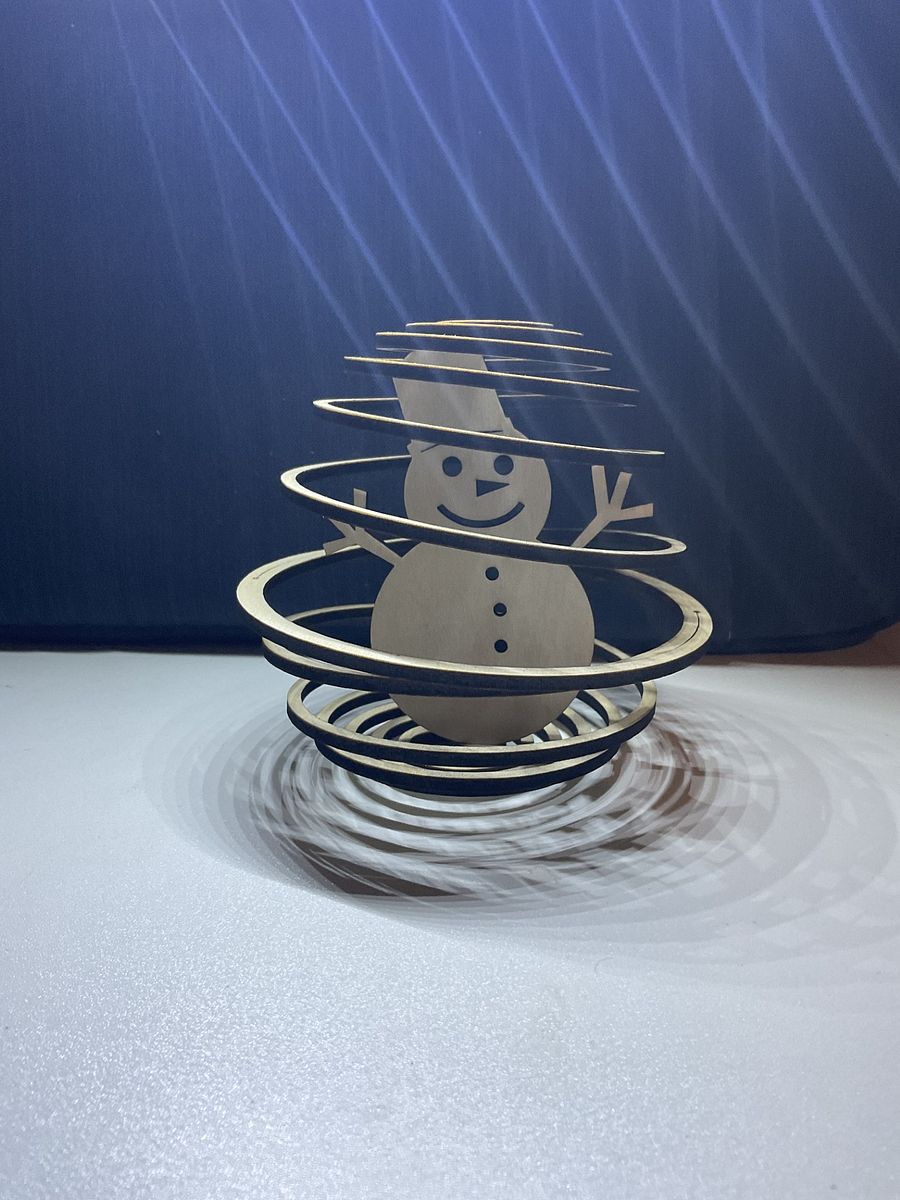 Spiral Christmas Ornament product image (3)