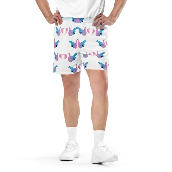 Finger Guns (trans flag) Mesh Shorts product image (1)
