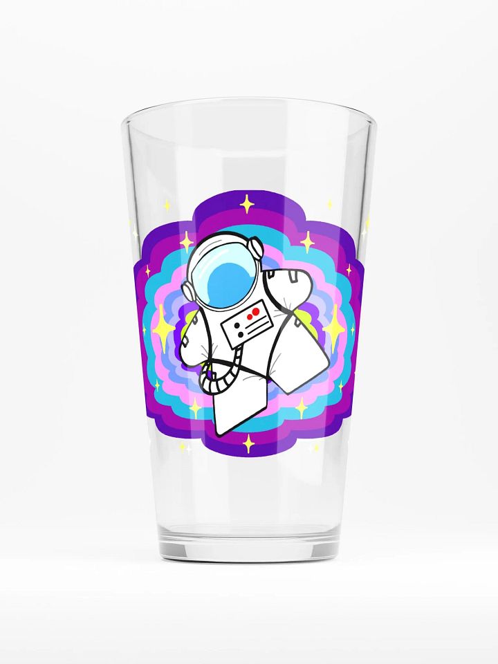 Meeple In Space Pint Glass product image (1)
