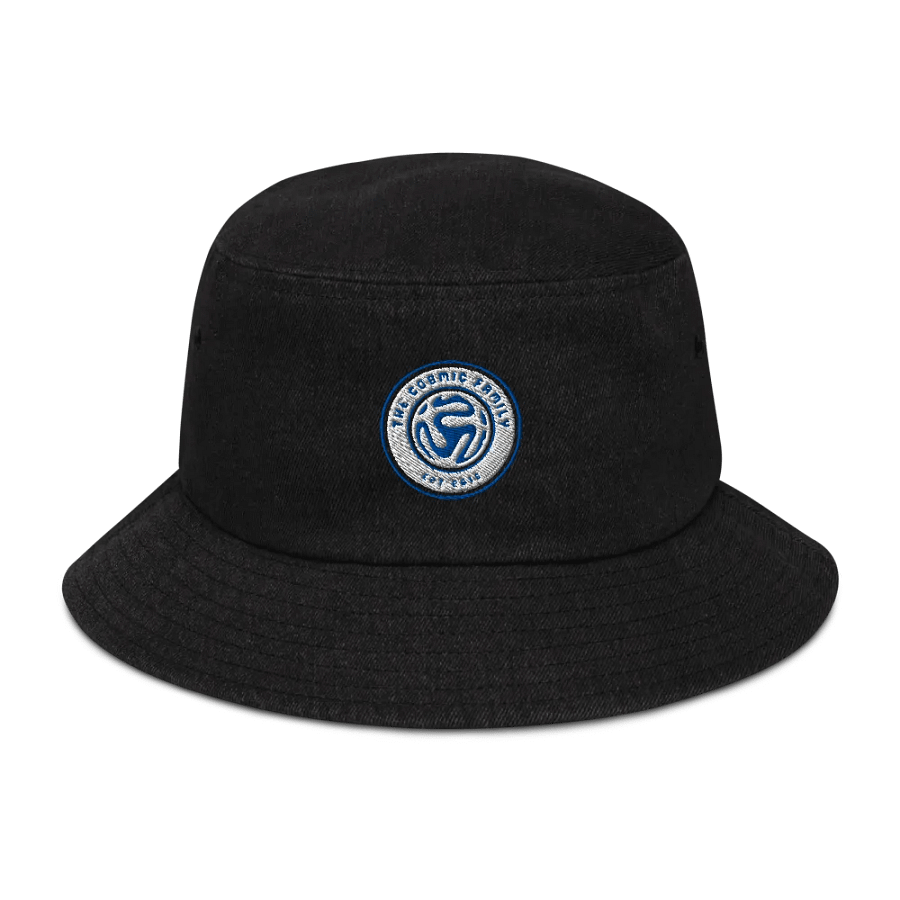 Cosmic Waves Denim Bucket Hat product image (1)