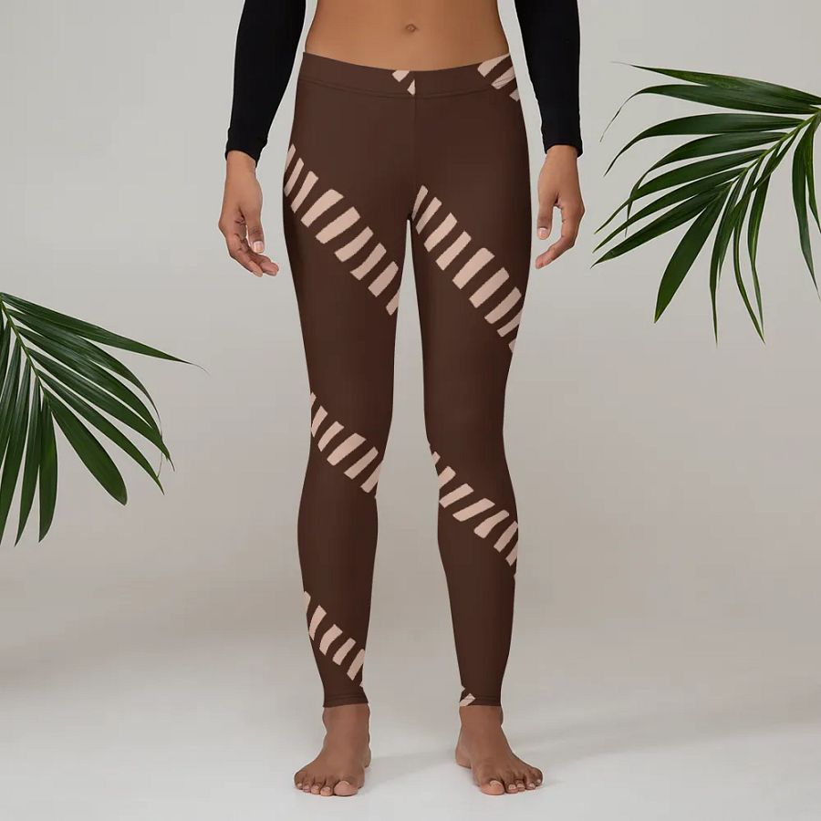 Leggings – Hand Drawn Ethnic Style Seamless Pattern for an Authentic & Artistic Look product image (3)