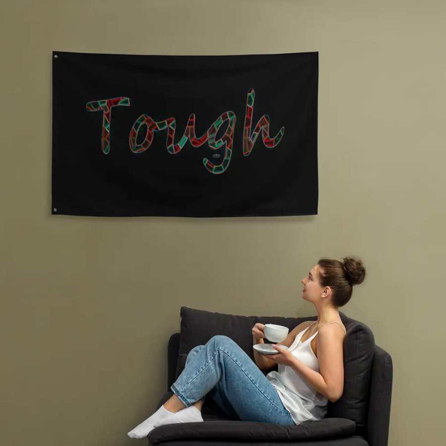 Tough - Black - Flag product image (12)