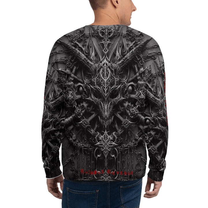 Ruinous Revenge ETHEREAL DARKNESS edition long sleeve sweatshirt product image (1)
