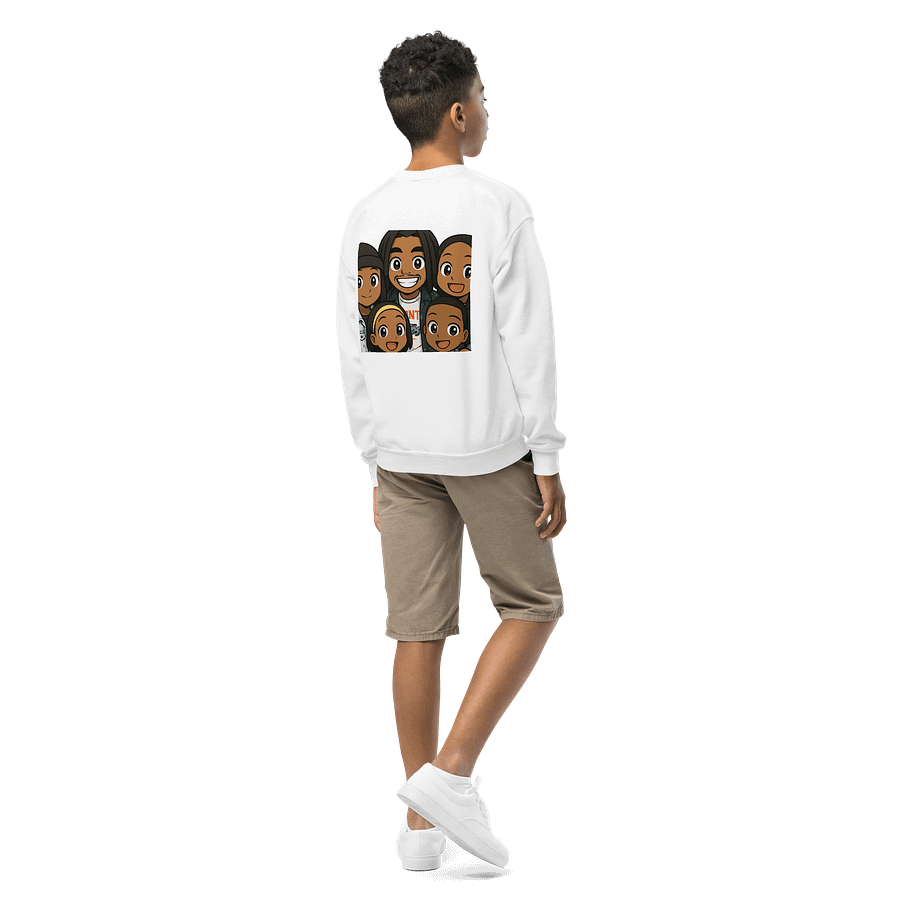 Cheeky Red Wink Youth Sweatshirt product image (3)