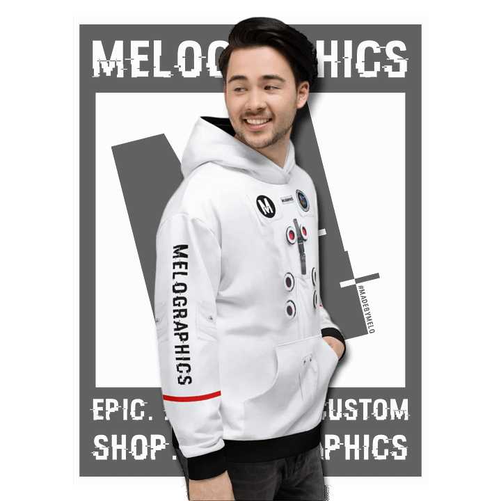 Astronaut Suit: #MeloCrew - Ultimate Hoodie | #MadeByMELO product image (2)