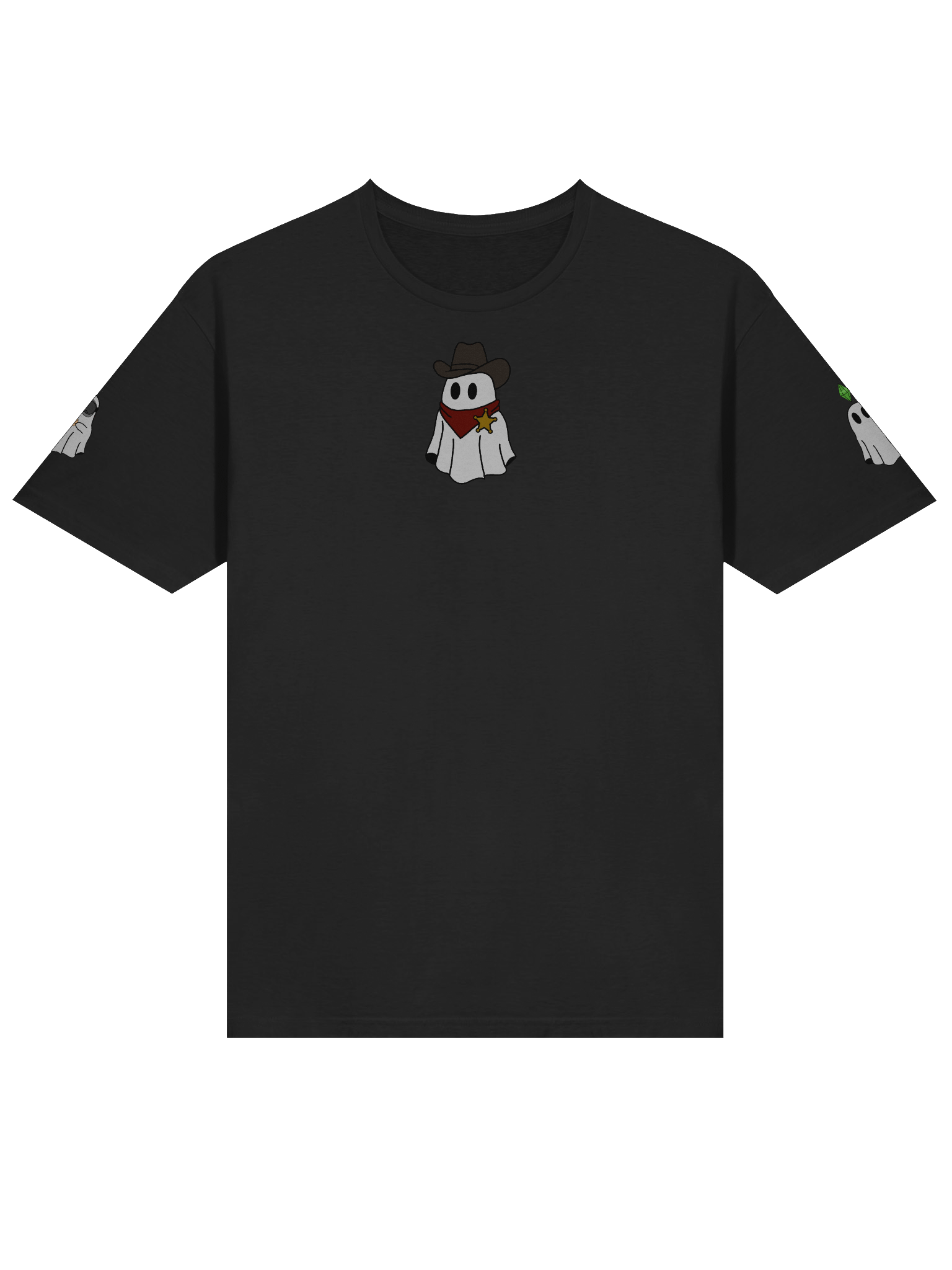 Halloween '25 Unisex Softstyle Ghost Cowboy x Mods T-Shirt product image (3)