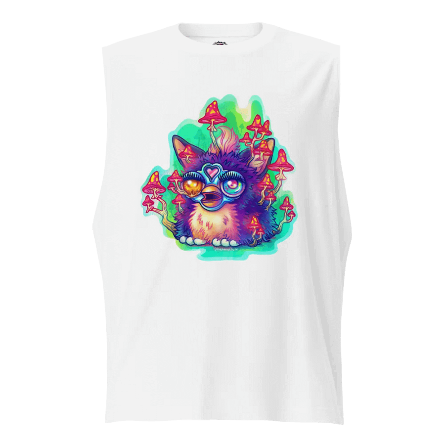 Nostalgic Fungus Creature Muscle Tank product image (1)
