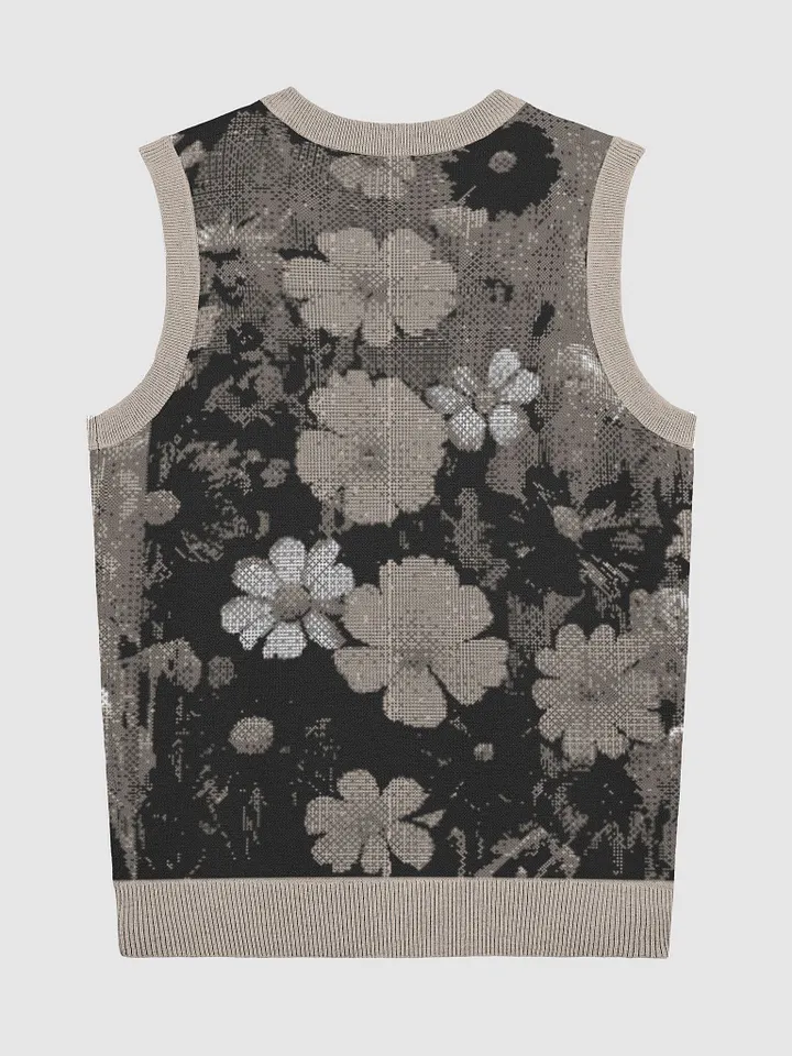 Effortless Layering: The Classic Jacquard V-Neck Vest product image (8)