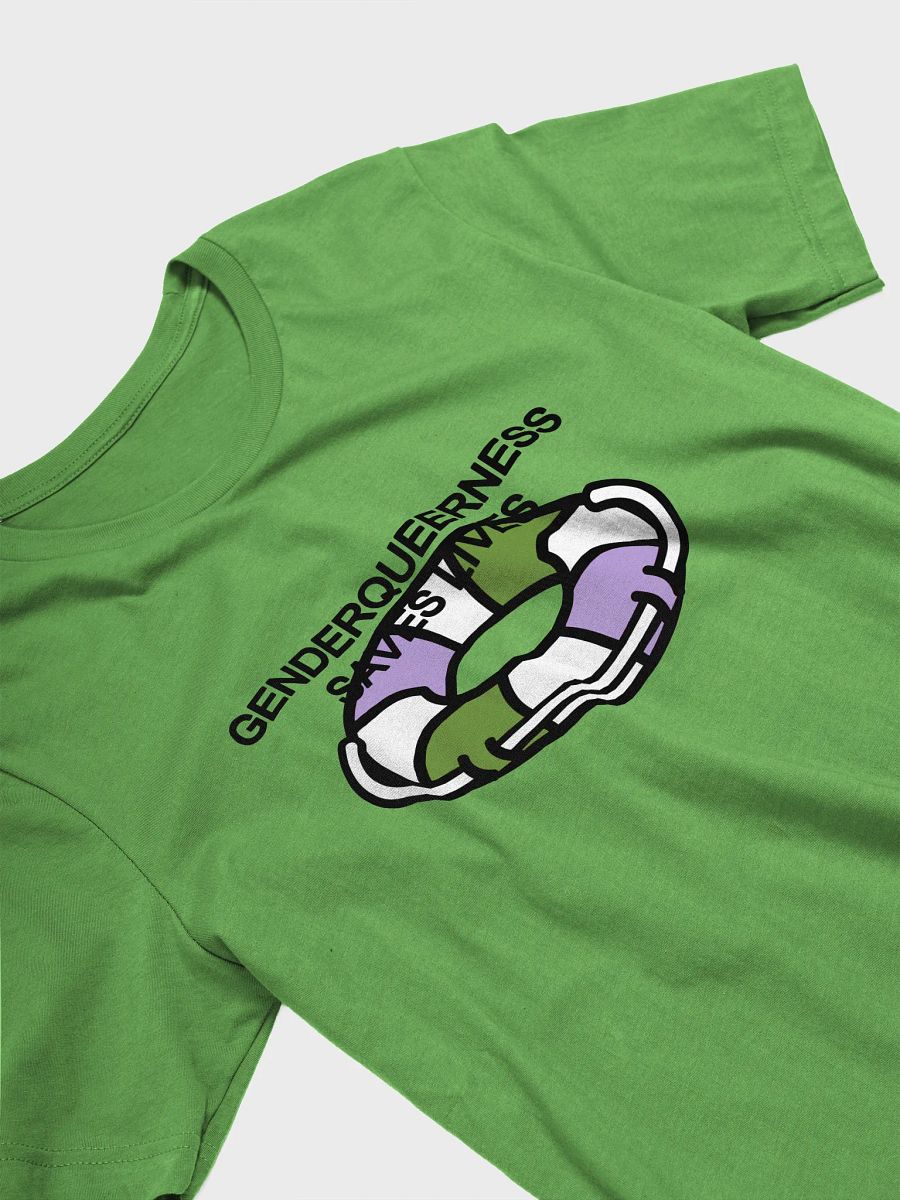 genderqueerness saves lives t-shirt product image (3)