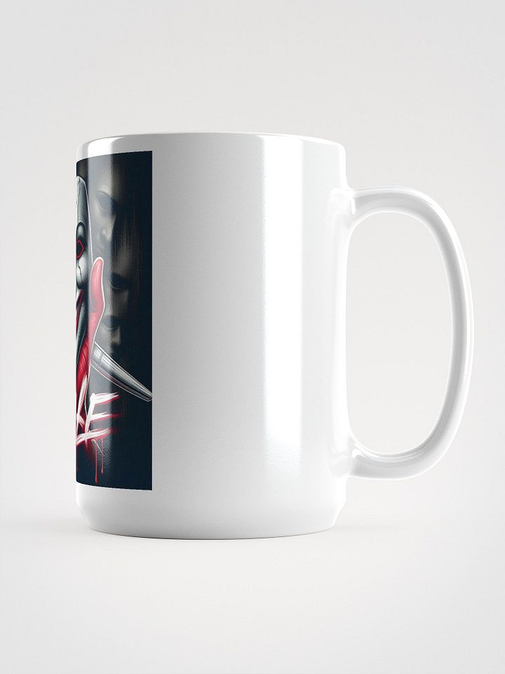 Feathered AD Logo White Glossy Mug product image (1)