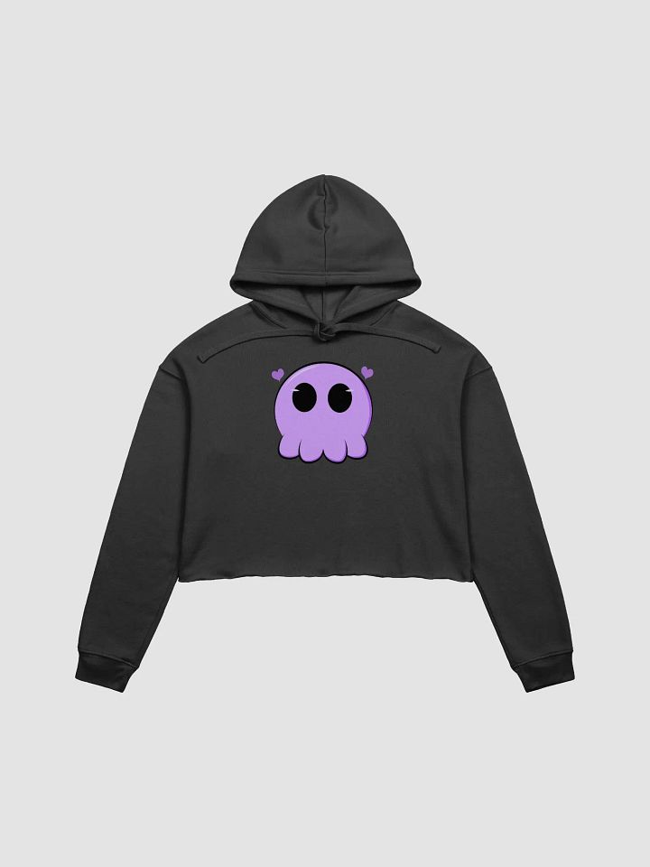 Scruffles Heart Fleece Crop Hoodie product image (1)