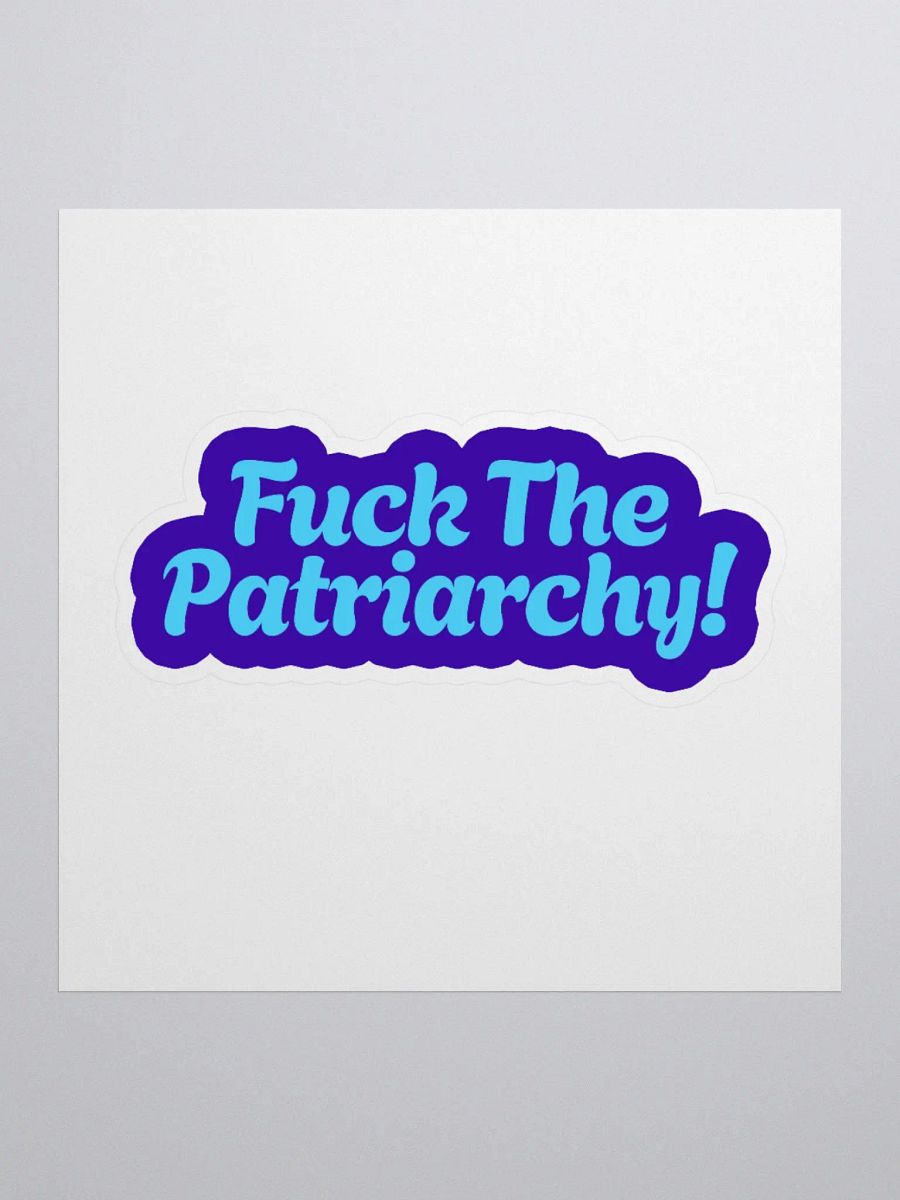 "Fuck The Patriarchy" Kiss Cut Stickers product image (1)