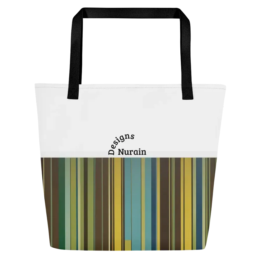Harmony Stripes Large Tote Bag product image (2)