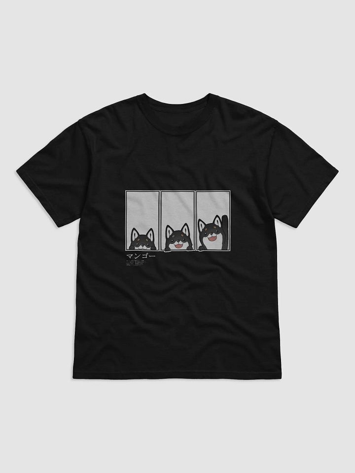 SHIBA HELLO BLACK SHIRT product image (1)