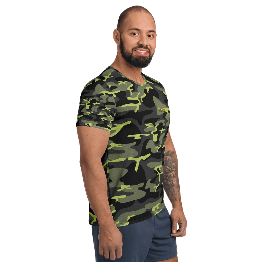 Golden Dragon Camo NSLB Athletic T-Shirt product image (4)
