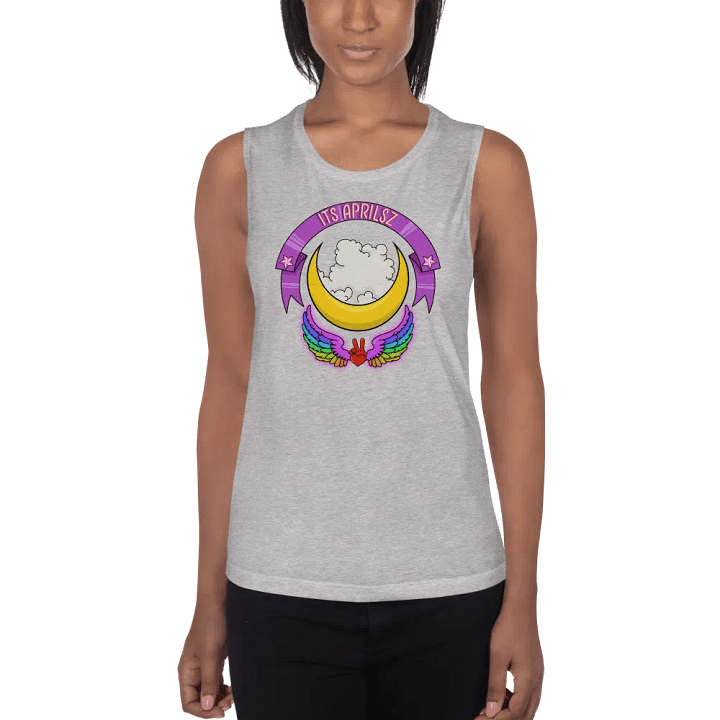 Its Aprilsz Channel Logo Flowy Muscle Tank product image (1)