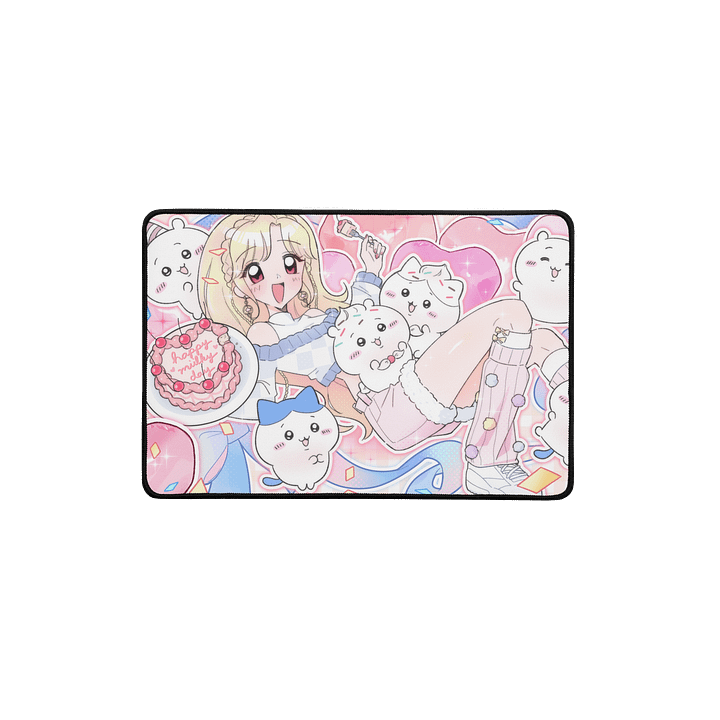 Birthday with Miikawa & Chiikawa ~ 2025 ver. Deskmat product image (1)