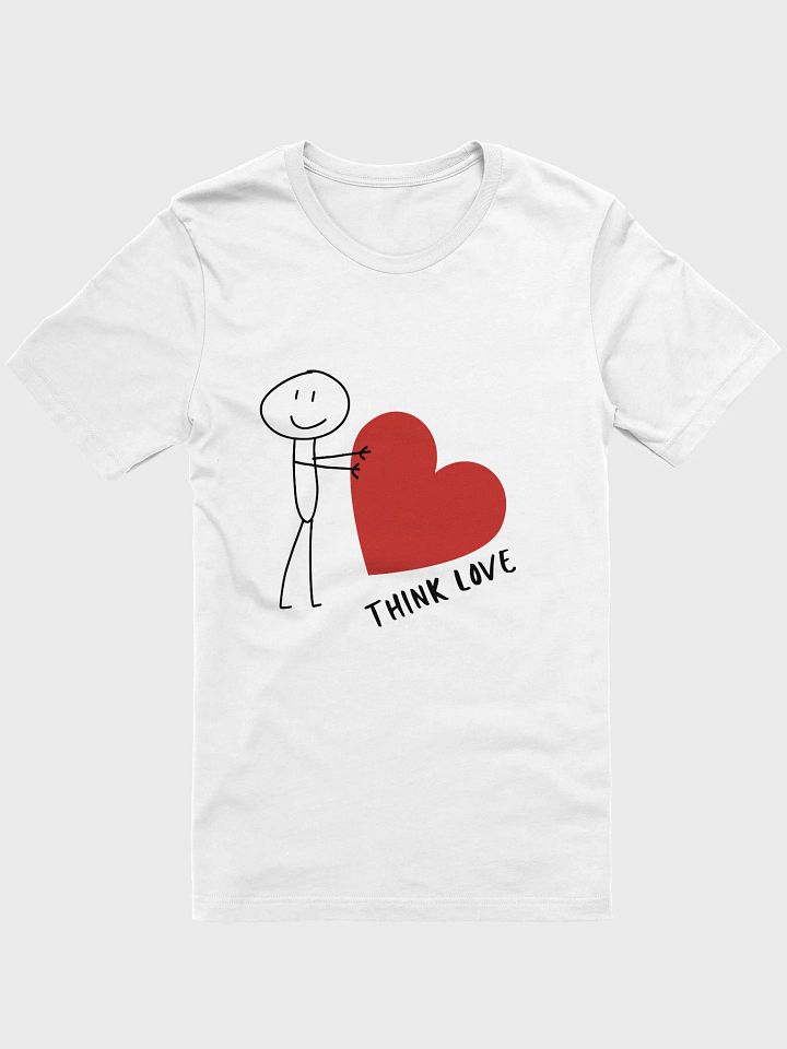 Think Love Supersoft T-Shirt product image (5)