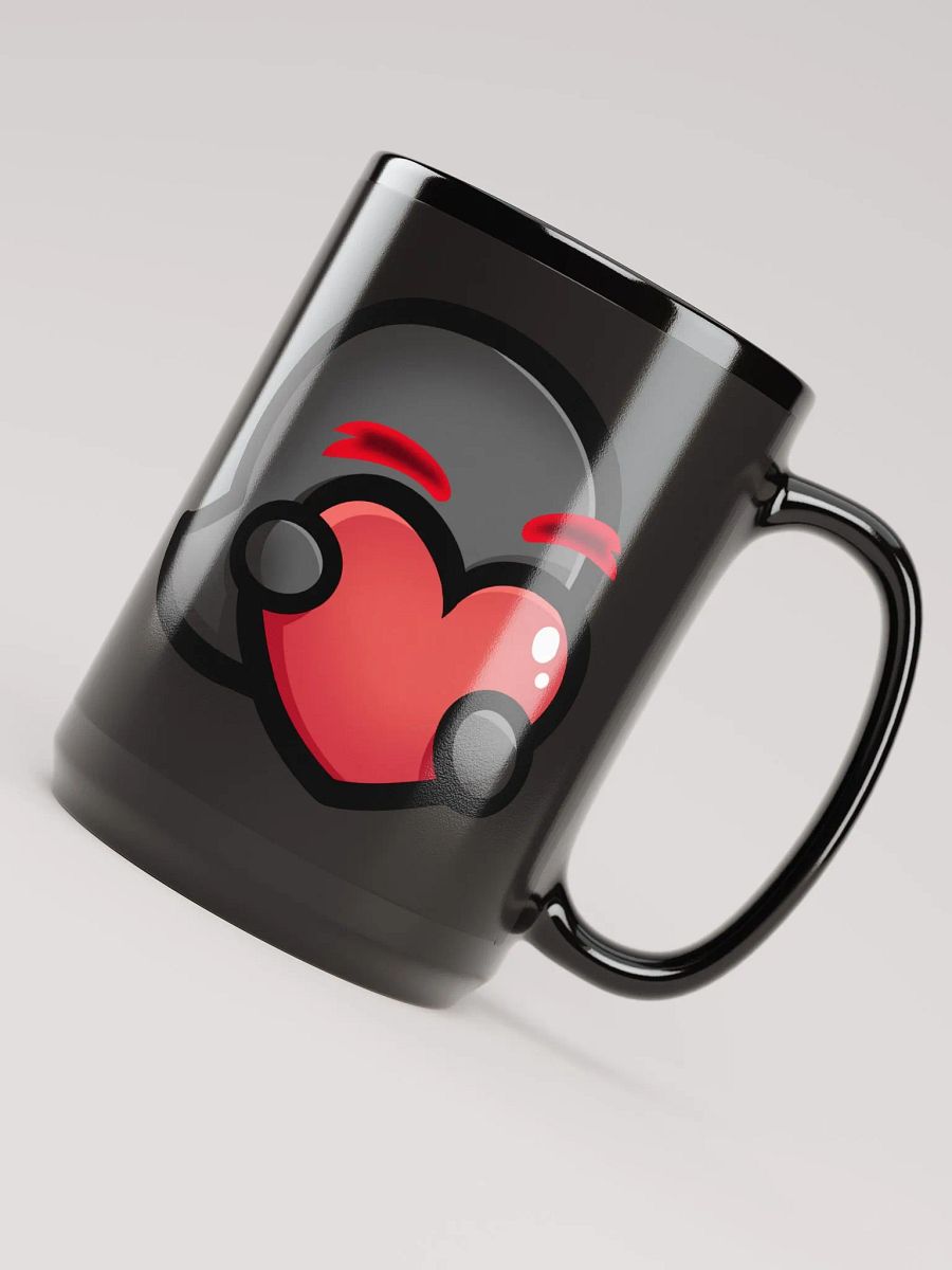 L2A Black Heart Mug product image (4)