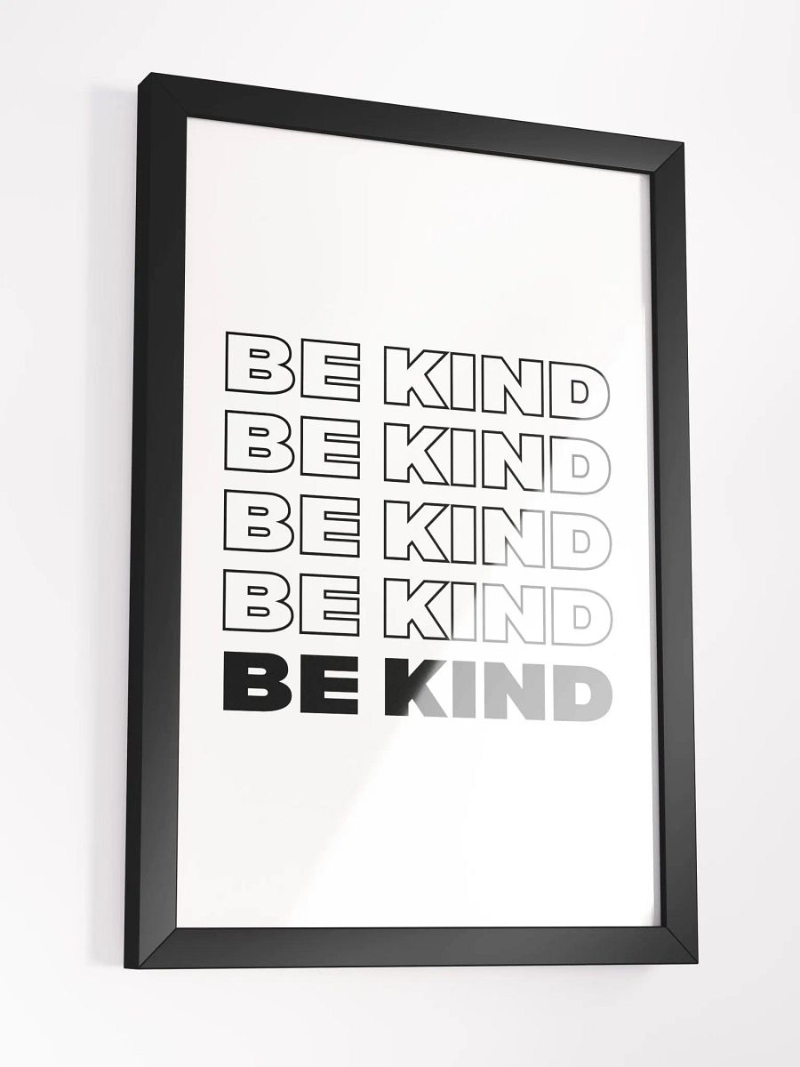 Be Kind Print product image (6)