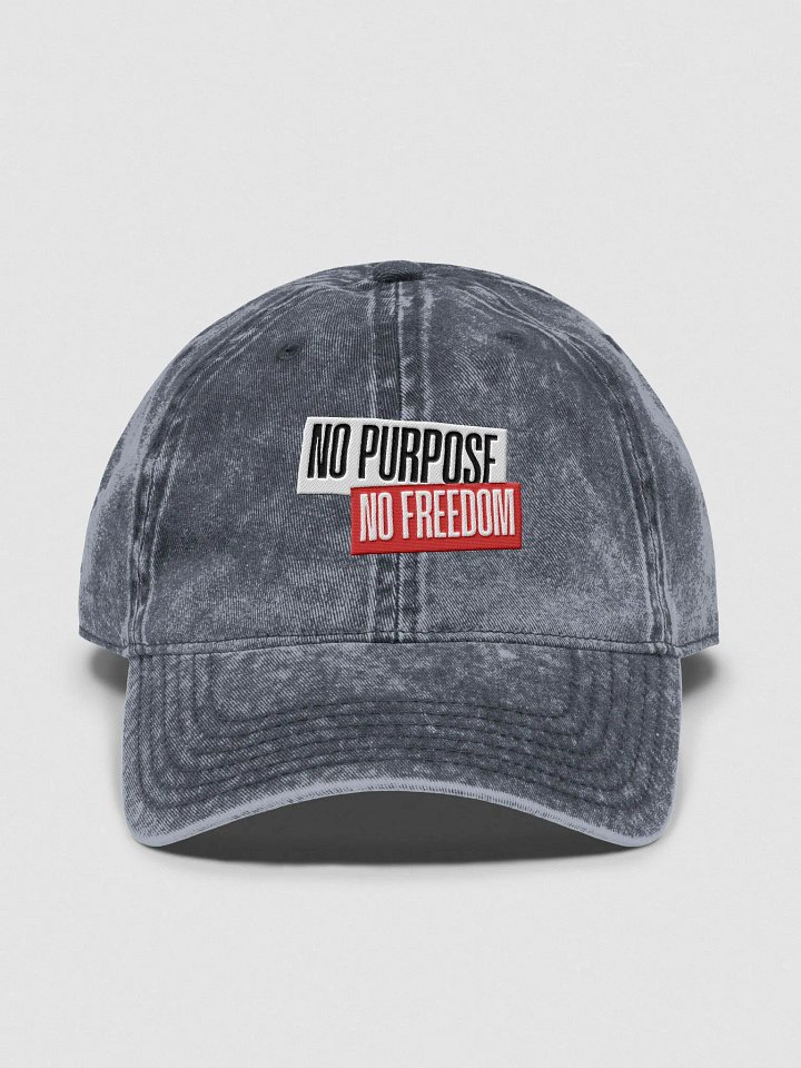 Rebel Red Vintage Dad Hat | No purpose no freedom product image (23)