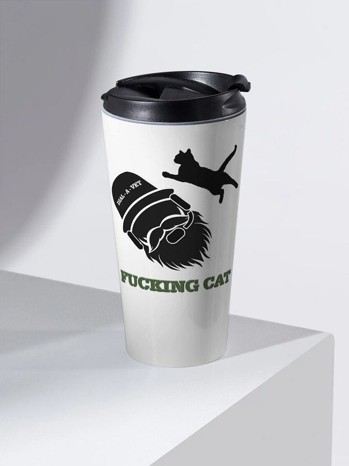 Dial - A - Vet - !Floof Travel Mug product image (2)