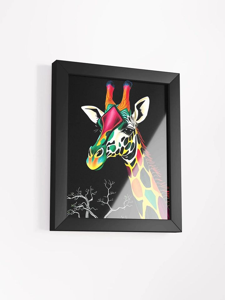 Vibrant Ayous Wood Framed Matte Poster product image (8)