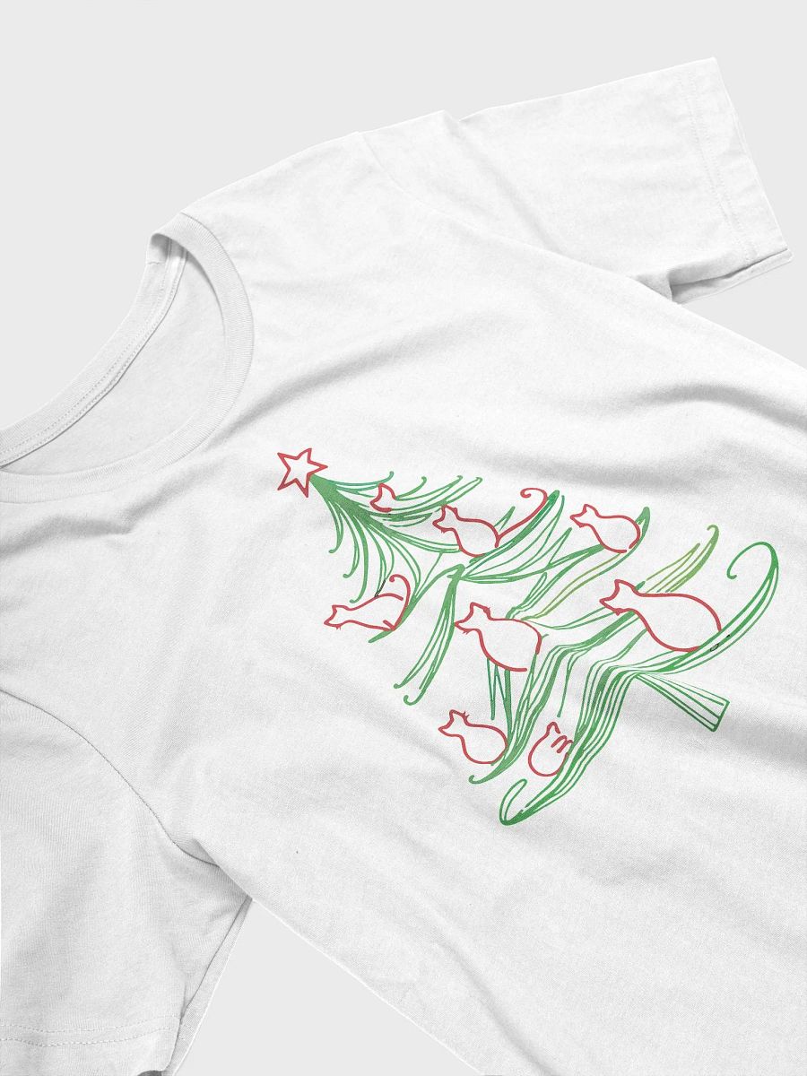 Bella+Canvas Supersoft Meowry Christmas T-Shirt product image (3)