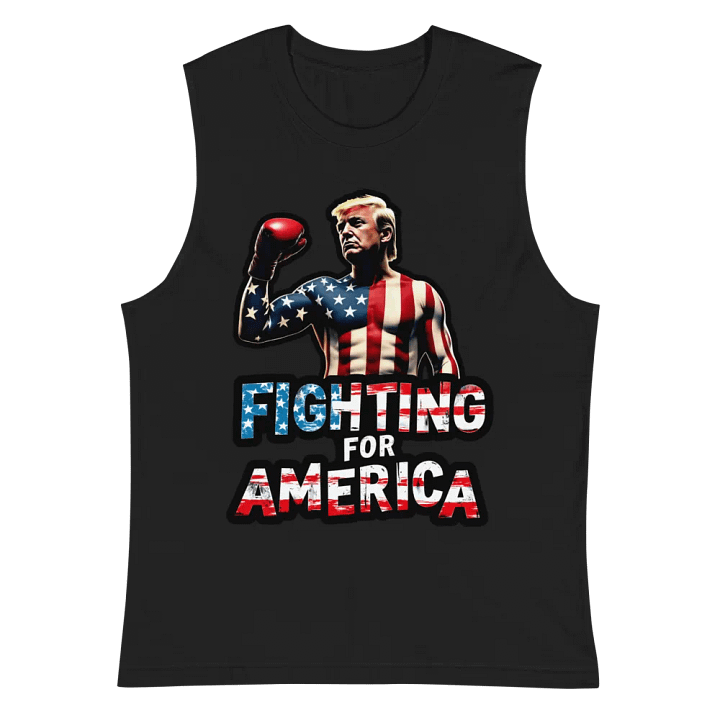 Tank Top: Trump, Fighting for America product image (3)