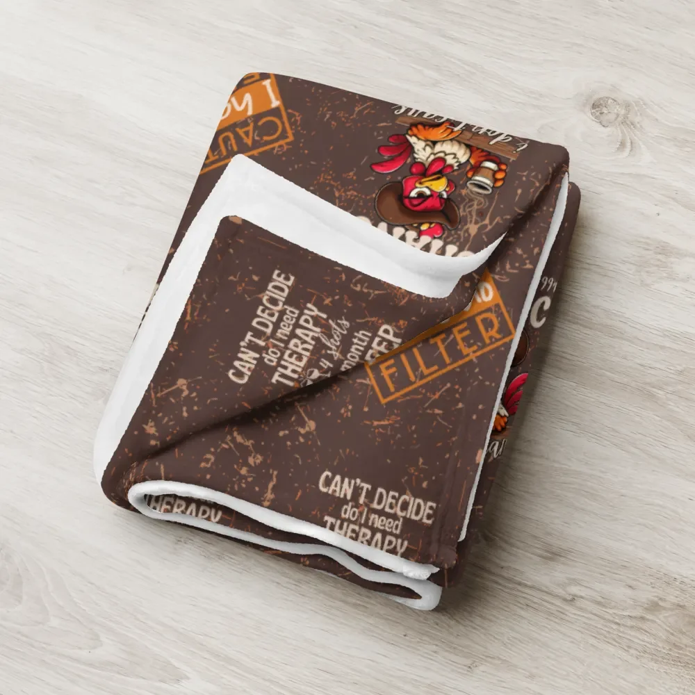 Menopause Funny Sarcastic Quotes Throw Blanket product image (11)