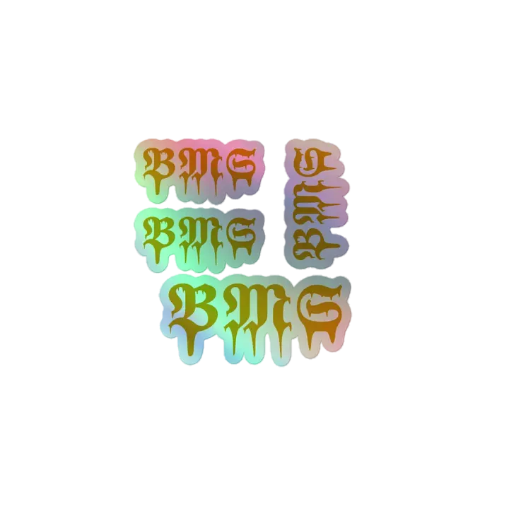BMG Holographic Stickers product image (1)