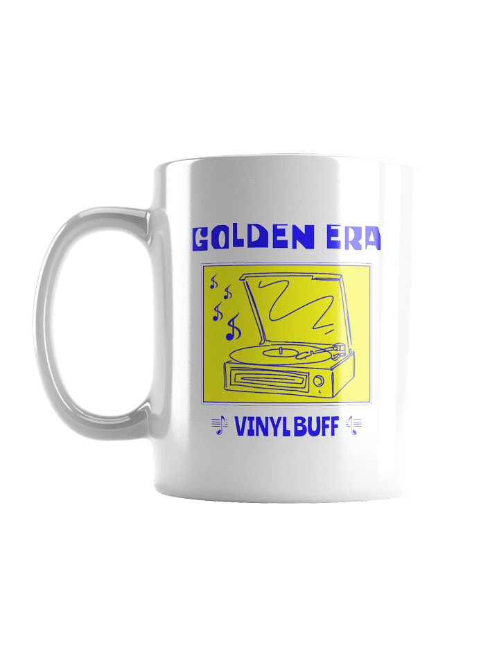Golden Era Vinyl Buff – Vintage Coffee Mug product image (1)