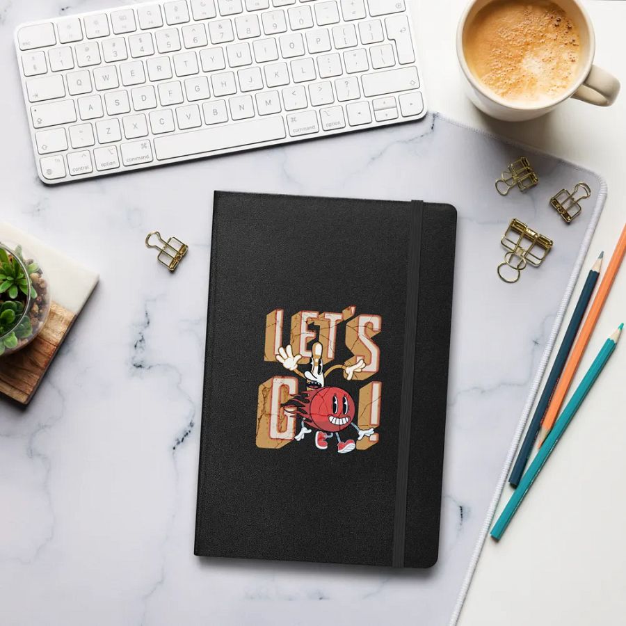 Lets Go Mascot Bowling Character Hardcover Notebook product image (7)