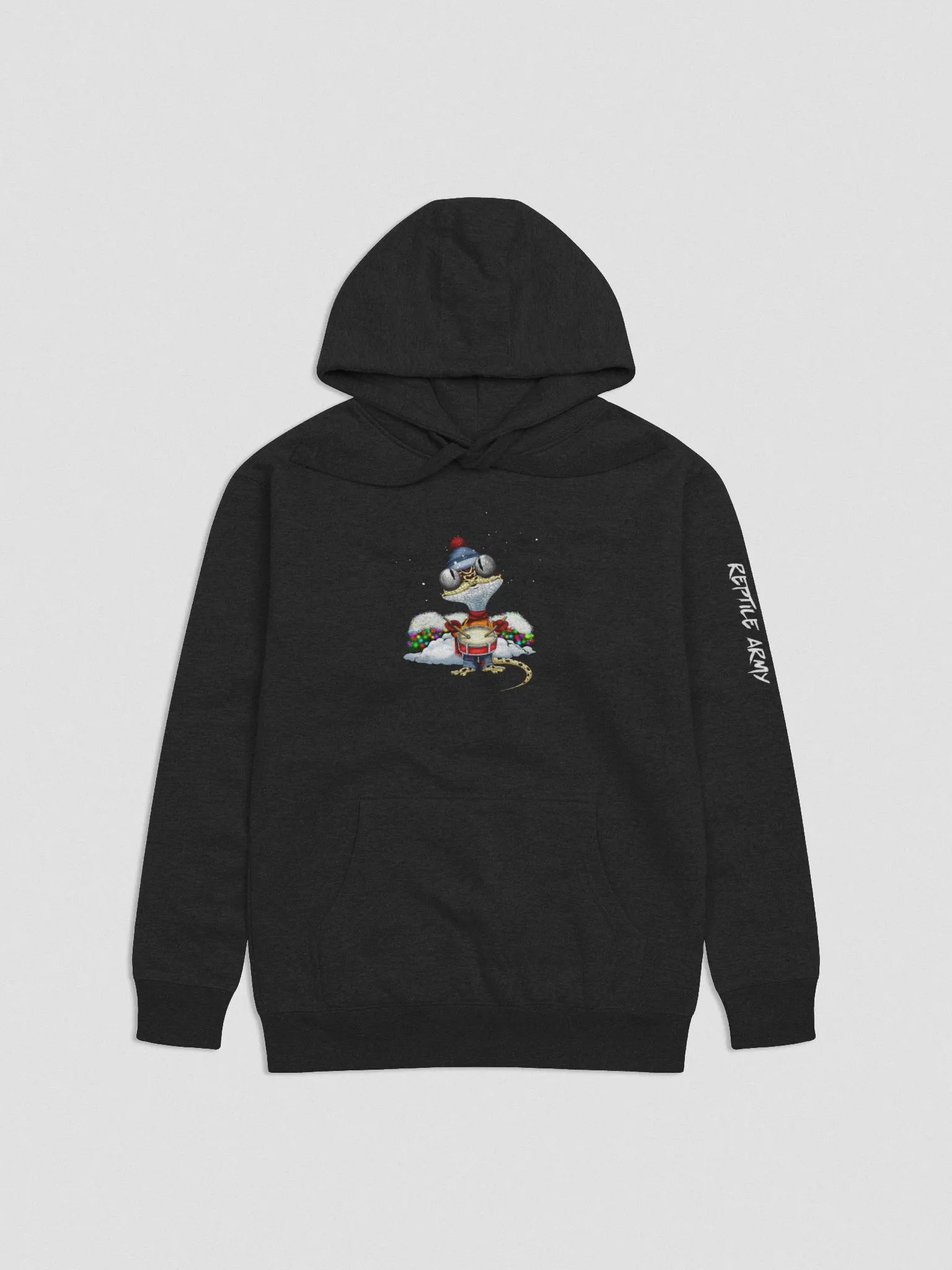 Little Drummer Lizard - Premium Hoodie - 🦎 🥁 product image (2)