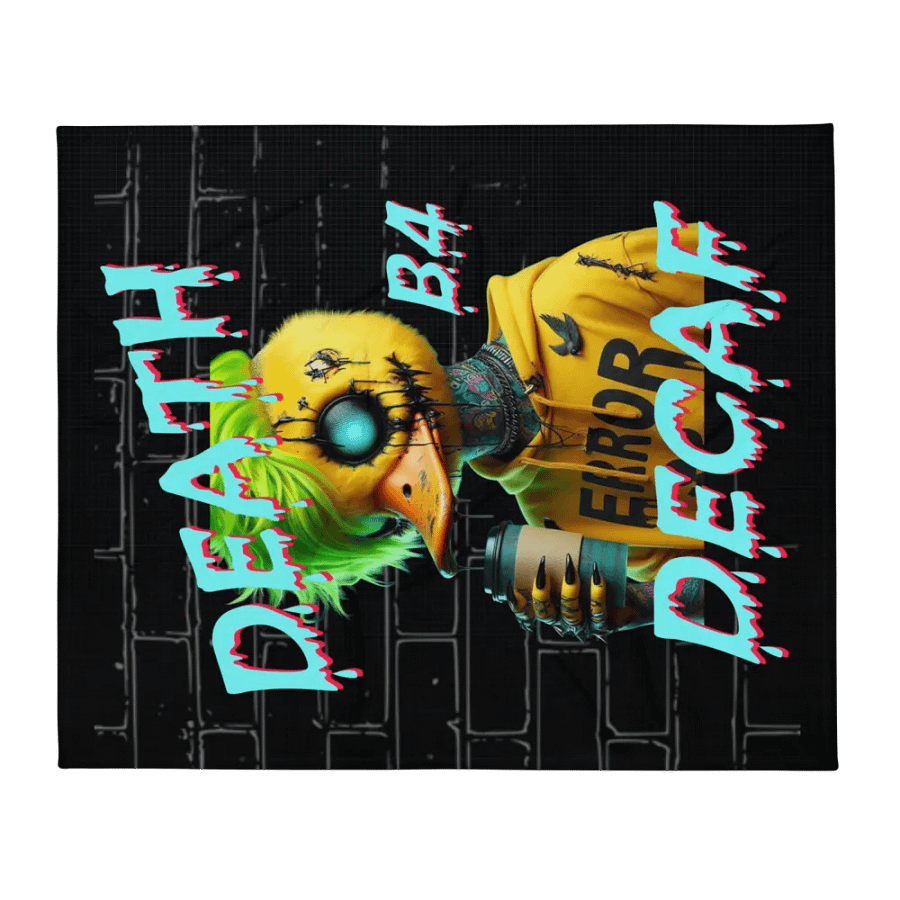 Death B4 Decaf Throw Blanket product image (2)
