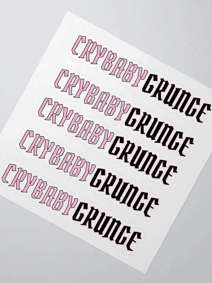 CRYBABY STICKERS product image (2)
