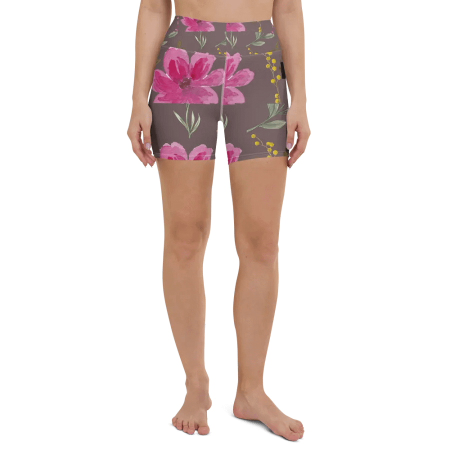 Blossom Harmony Yoga Shorts product image (2)