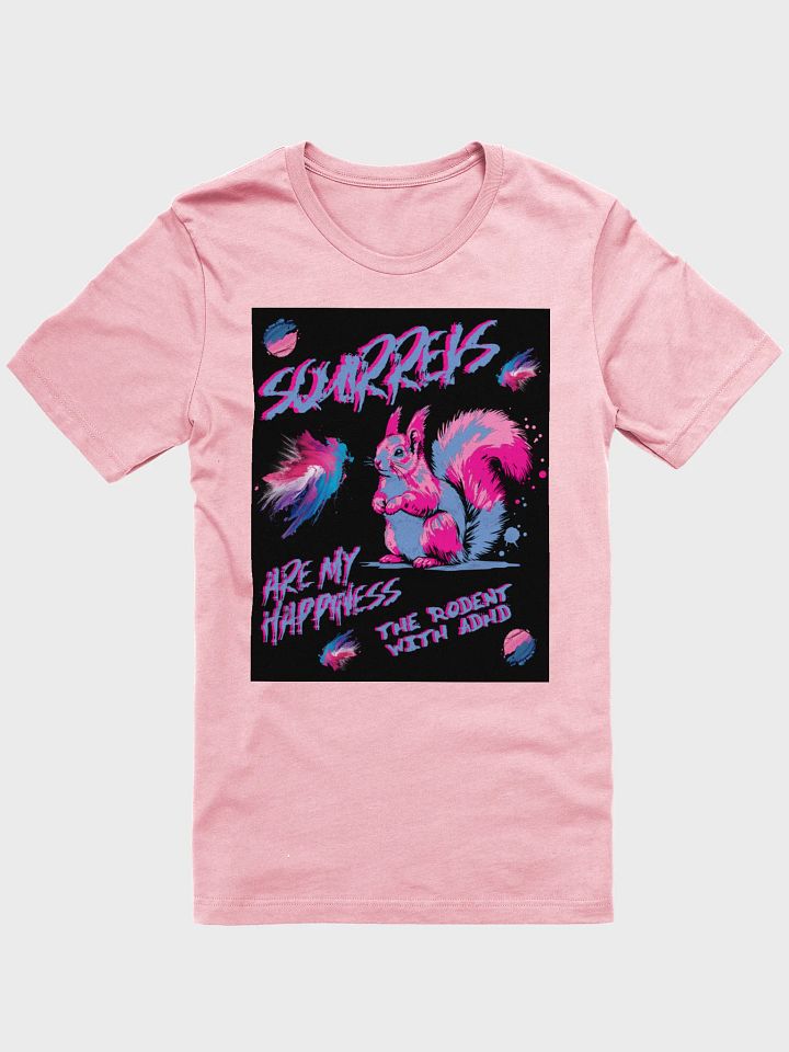 SQUIRRELS ARE MY HAPPINESS SUPERSOFT TEE product image (1)