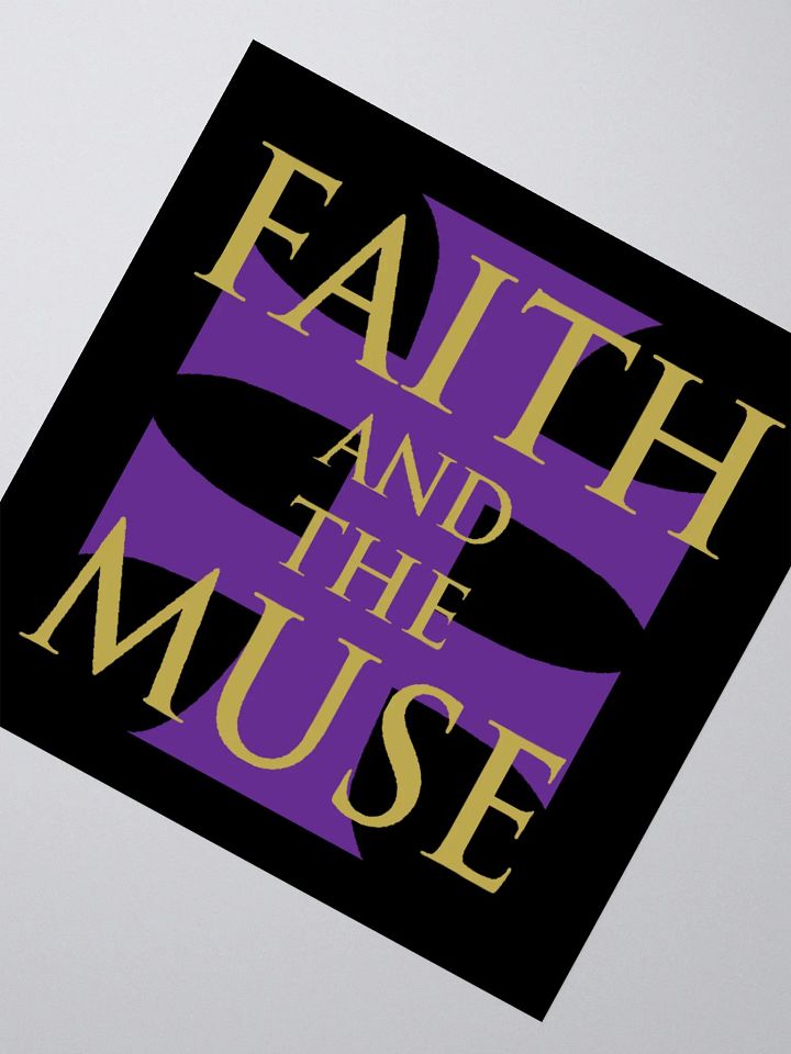 Faith and the Muse Cross Stickers product image (5)