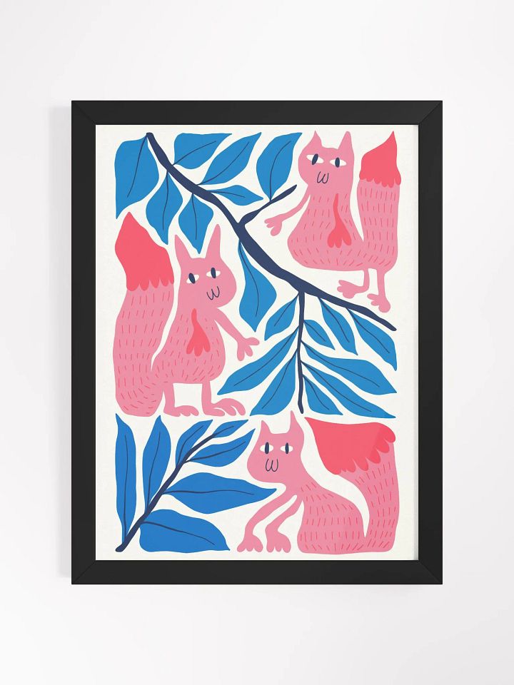Squirrel Adventures - Framed Poster product image (1)
