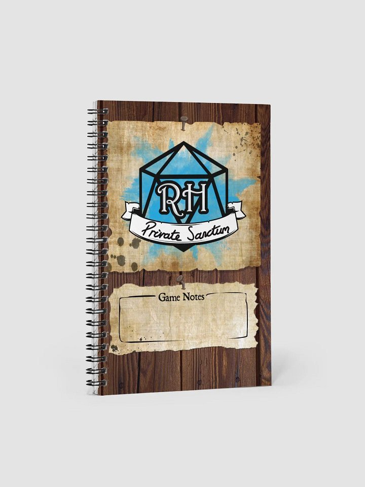 Private Sanctum Parchment Game Notebook product image (1)