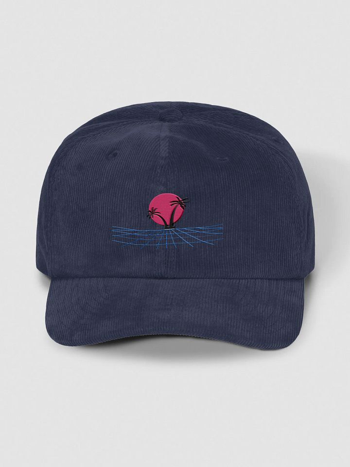 Sunset Silhouette Corduroy Dad Hat product image (1)