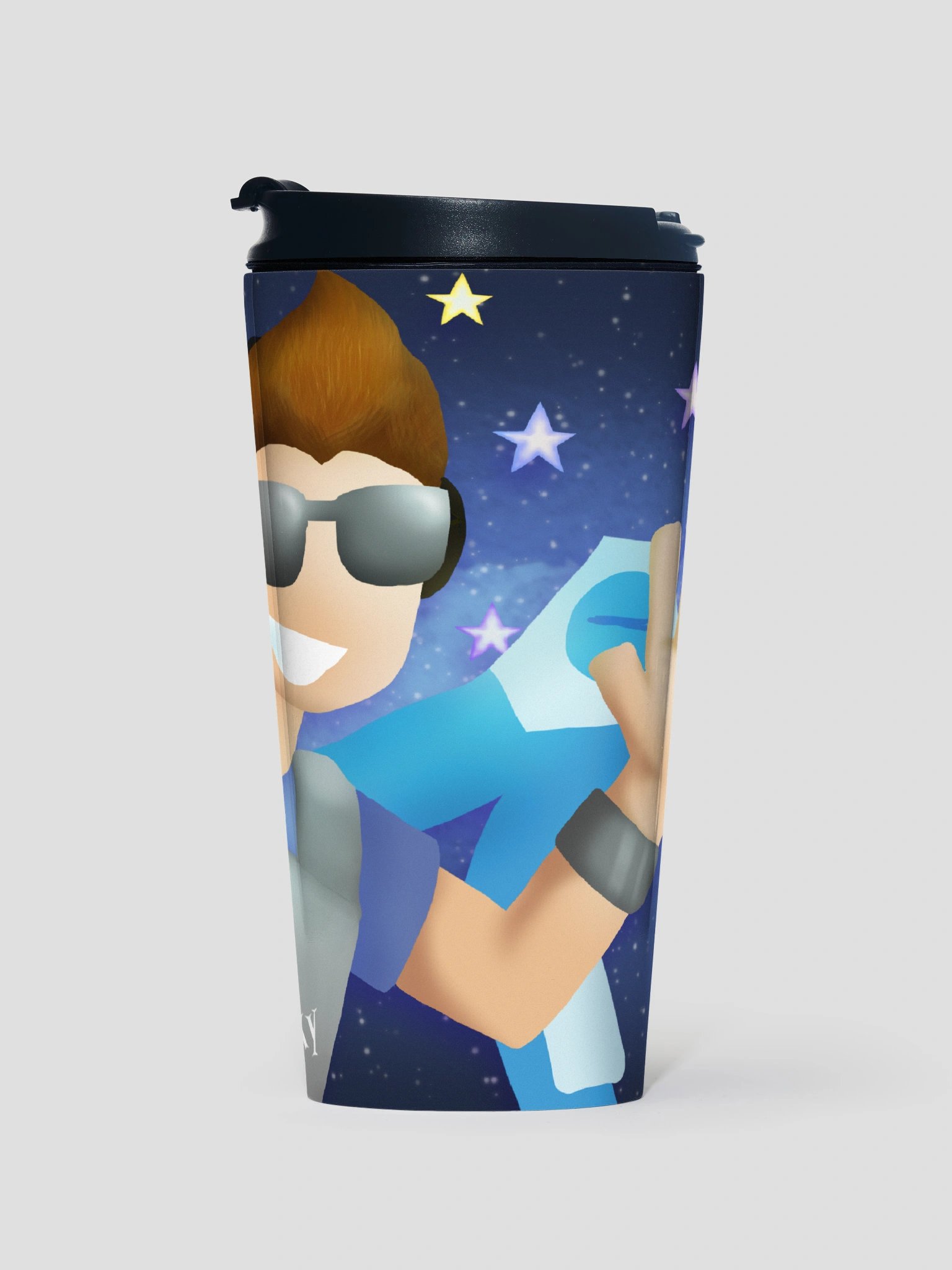 DarkSky All-Over-Print Stainless Steel Travel Mug product image (1)