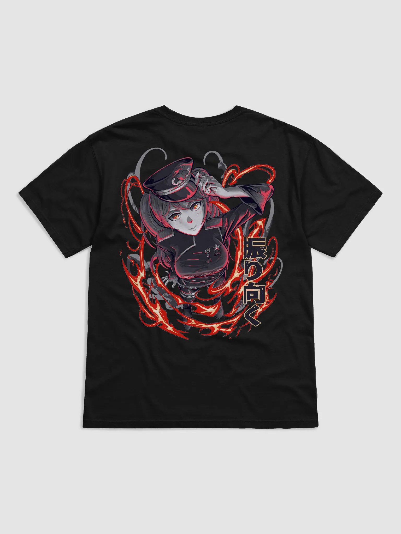 MarryofMilitary Heavyweight T-Shirt Black/White/Red! product image (2)